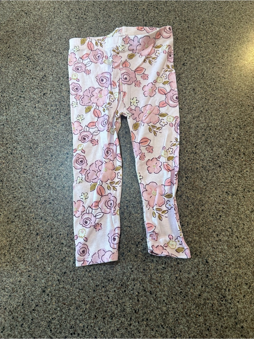 Garanimals Pink Floral Stretch Leggings